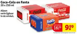 Kruidvat Coca-Cola en Fanta aanbieding