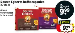 Kruidvat Douwe Egberts koffiecapsules aanbieding