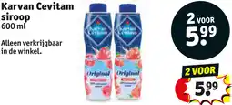 Kruidvat Karvan Cevitam siroop aanbieding