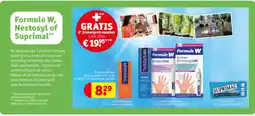 Kruidvat Formule w, nestosyl of suprimal aanbieding