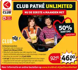Kruidvat Kruidvat club aanbieding
