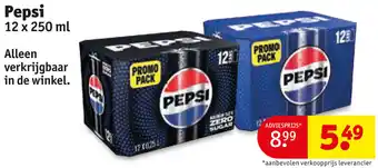 Kruidvat Pepsi aanbieding
