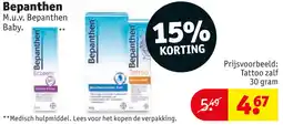 Kruidvat Bepanthen aanbieding