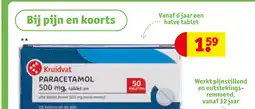 Kruidvat Kruidvat paracetamol 500 mg aanbieding