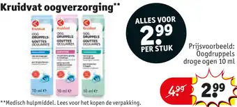 Kruidvat Kruidvat oogverzorging aanbieding