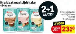 Kruidvat Kruidvat maaltijdshake aanbieding