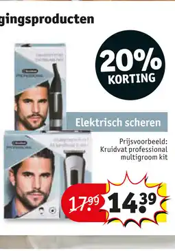 Kruidvat Kruidvat professional multigroom kit aanbieding