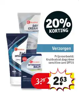 Kruidvat kruidvatvat scheer verzorging aanbieding