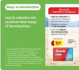 Kruidvat Rennie aanbieding