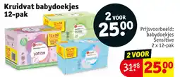 Kruidvat Kruidvat babydoekjes aanbieding