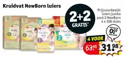 Kruidvat Kruidvat NewBorn luiers aanbieding