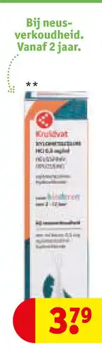 Kruidvat Kruidvat Xylometazoline HCI aanbieding