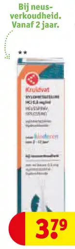 Kruidvat Kruidvat Xylometazoline HCI aanbieding