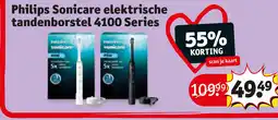 Kruidvat Philips sonicare elektrische tandenborstel 4100 series aanbieding