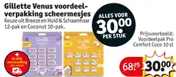 Kruidvat Gillette Venus voordeel- verpakking scheermesjes aanbieding