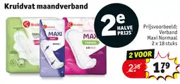 Kruidvat Kruidvat maandverband aanbieding