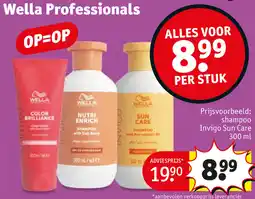 Kruidvat Wella Professionals aanbieding