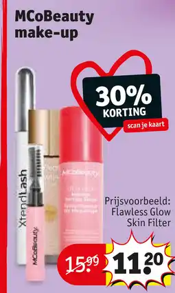 Kruidvat Mcobeauty make-up aanbieding