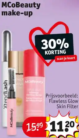 Kruidvat Mcobeauty make-up aanbieding