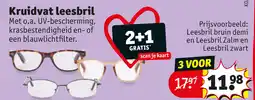 Kruidvat Kruidvat leesbril aanbieding