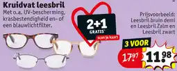 Kruidvat Kruidvat leesbril aanbieding