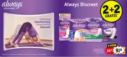 Kruidvat Always Discreet aanbieding
