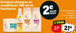 Kruidvat Kruidvat shampoo en conditioner en haarkuren aanbieding
