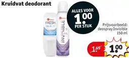 Kruidvat Kruidvat deodorant aanbieding