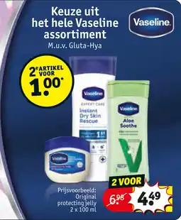 Kruidvat Keuze uit het hele Vaseline assortiment aanbieding