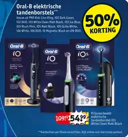 Kruidvat Oral-B elektrische tandenborstels aanbieding