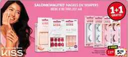 Kruidvat Salonkwaliteit nagels en wimpers aanbieding