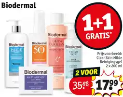 Kruidvat Biodermal aanbieding