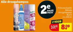 Kruidvat Alle droogshampoo aanbieding