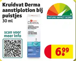 Kruidvat Kruidvat Derma aanstiplotion bij puistjes aanbieding