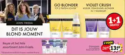 Kruidvat Keuze uit het hele assortiment John Frieda. aanbieding