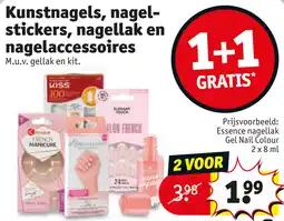 Kruidvat Kunstnagels, nagelstickers, gellak en nagel accessoires aanbieding