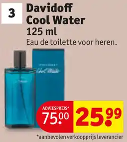 Kruidvat Davidoff Cool Water aanbieding