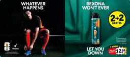 Kruidvat Rexona aanbieding