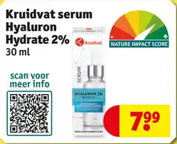 Kruidvat Kruidvat serum Hyaluron Hydrate 2% aanbieding