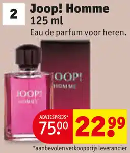 Kruidvat Joop! Homme aanbieding
