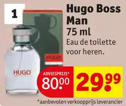Kruidvat Hugo Boss Man aanbieding