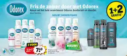Kruidvat Keuze uit het hele assortiment Odorex deodorant en douche. aanbieding