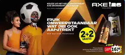 Kruidvat Keuze uit het hele assortiment axe deodorant en douche. aanbieding