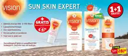 Kruidvat Vision sun skin expert aanbieding
