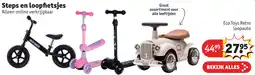 Kruidvat Steps en loopfietsjes aanbieding