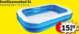 Kruidvat Familiezwembad XL aanbieding
