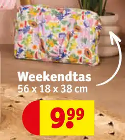 Kruidvat Weekendtas aanbieding