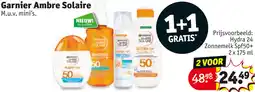 Kruidvat Garnier Ambre Solaire aanbieding