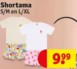 Kruidvat Shortama aanbieding