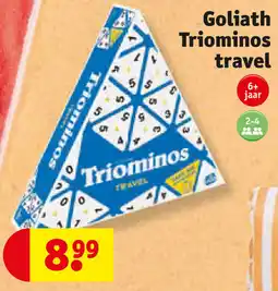 Kruidvat Goliath Triominos travel aanbieding